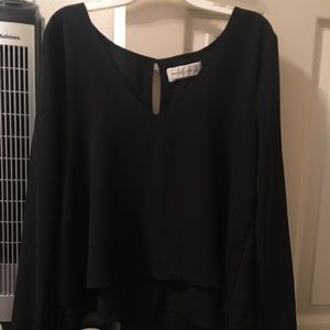 Black dressy shirt
